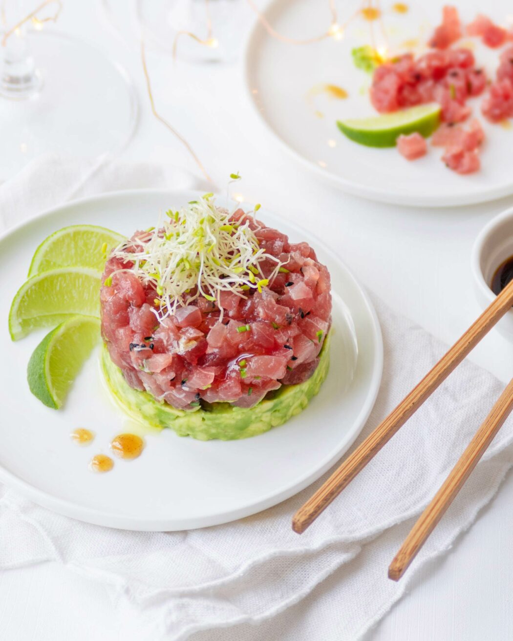 Tartare di tonno e avocado