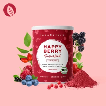 Bio Happy Berry Superfood Polvere: Frullato antiossidante di frutti di bosco